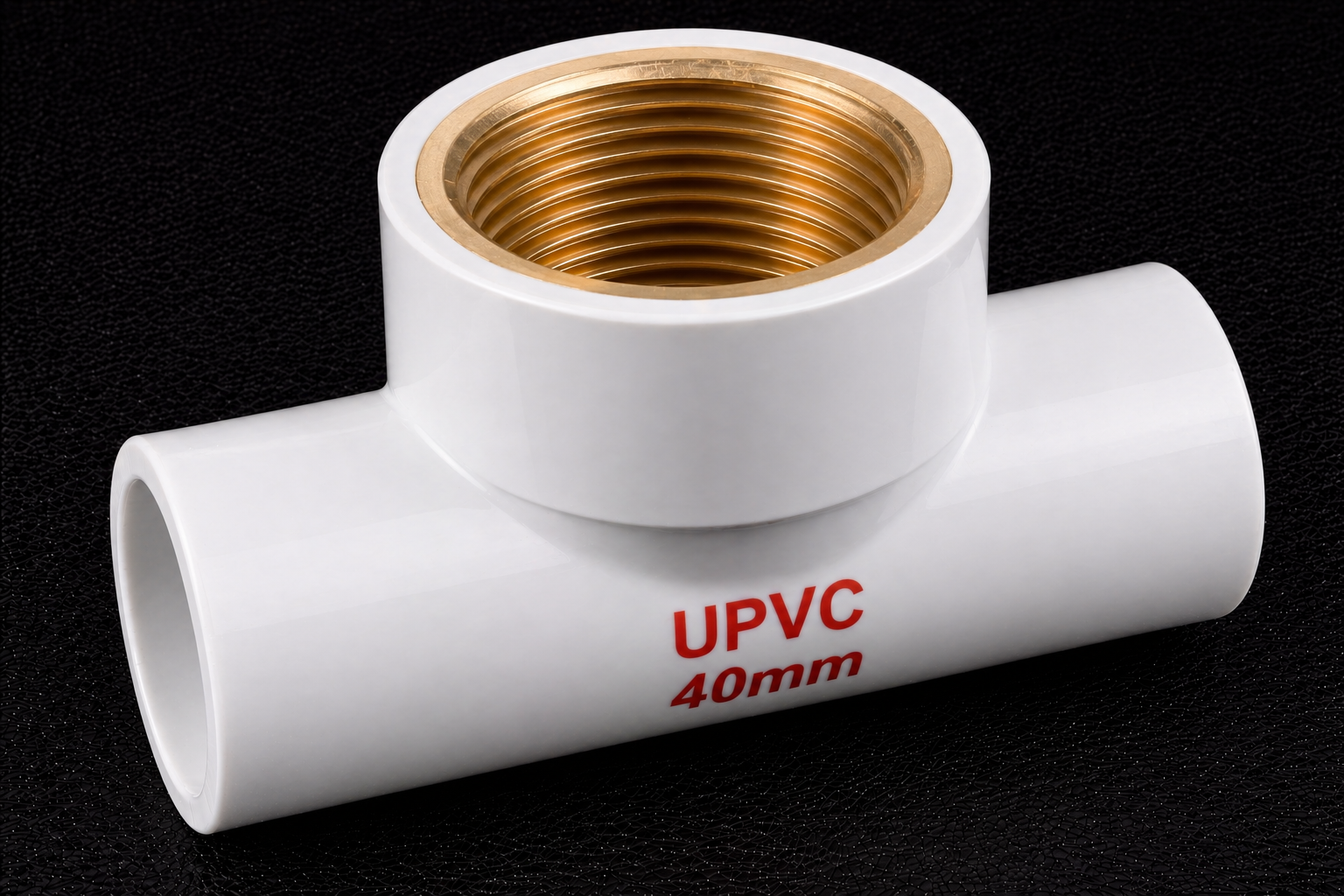 UPVC Brass Tee 40mm (1.5 inch)